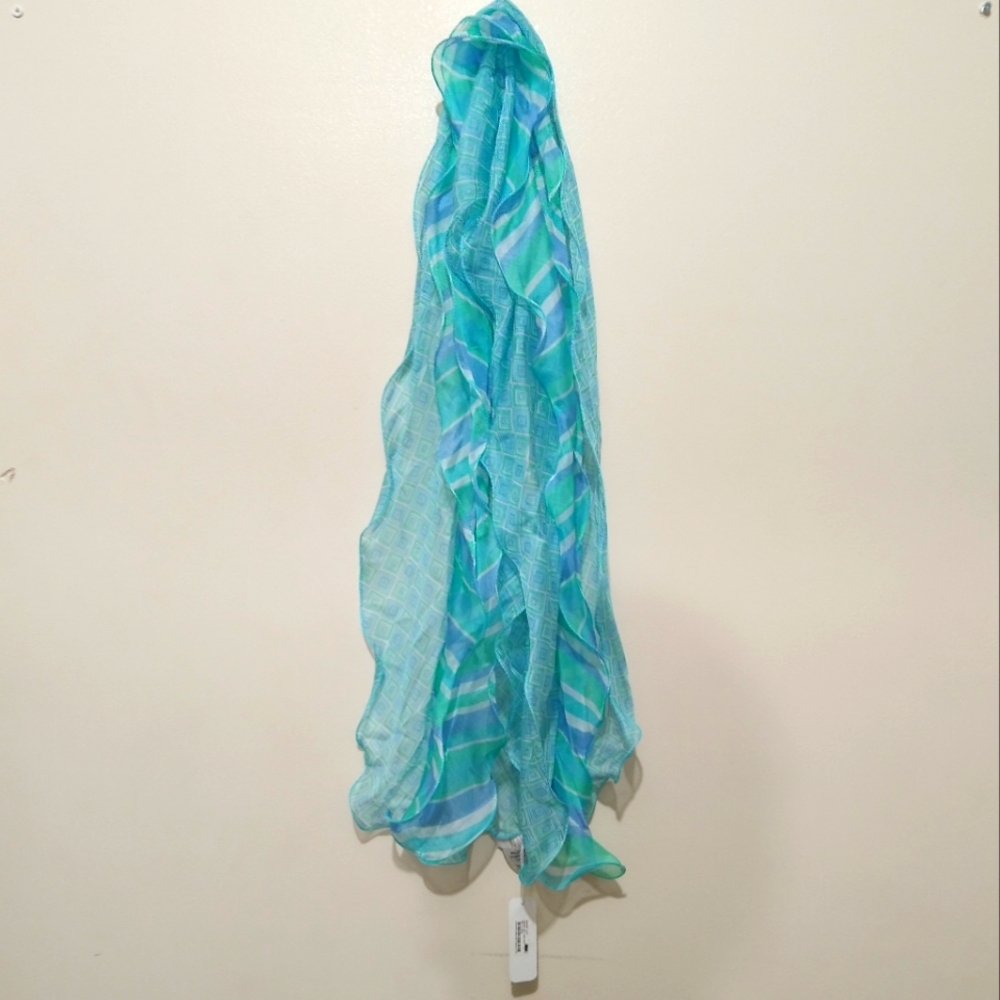 Charming Charlie Seafoam Scarf